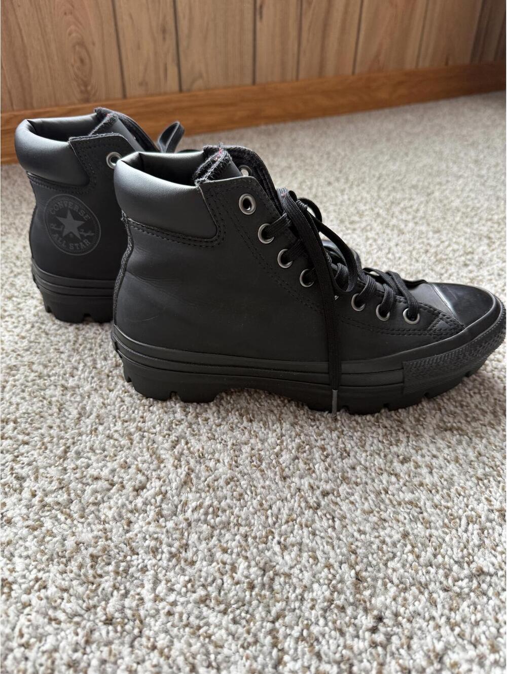 Converse React All Star Black 100 WB Chunk Hi Top Model 1SC598 Men's Size 7